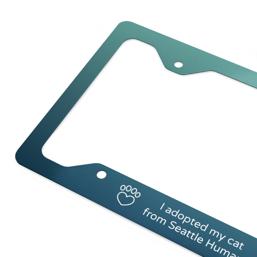 License Plate Frame (cat)