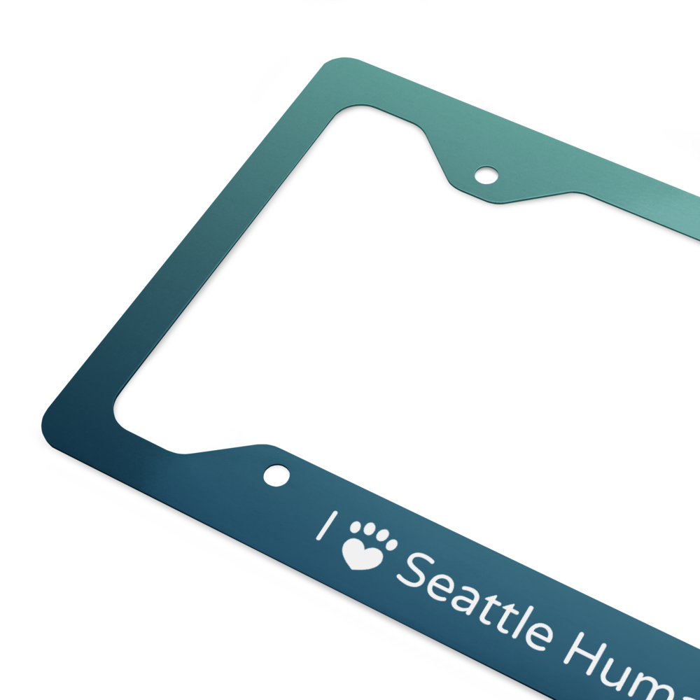 Seattle Humane License Plate Frame