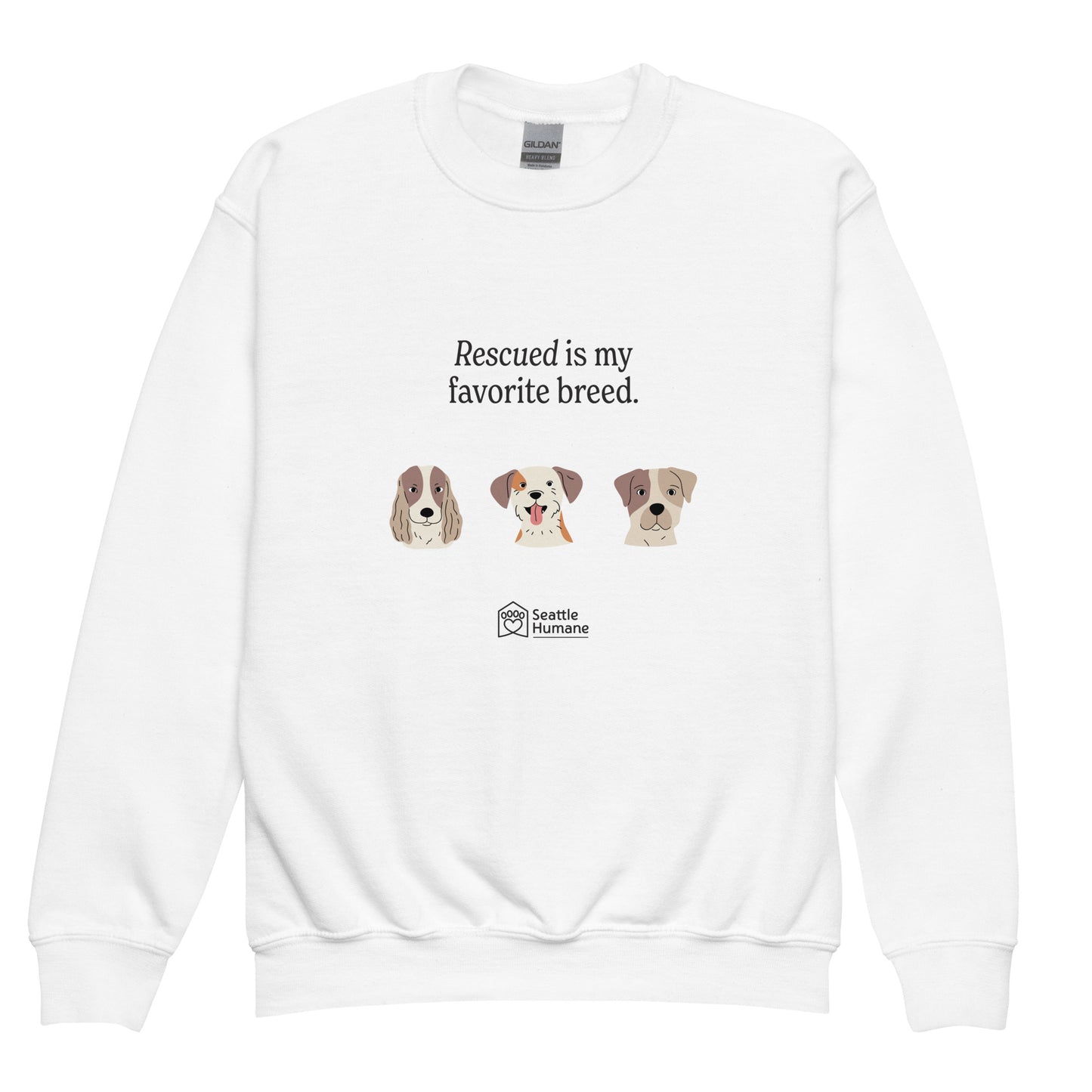 Youth Rescued Crewneck Sweatshirt