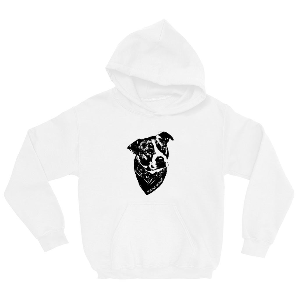 Youth Bandana Dog Hoodie