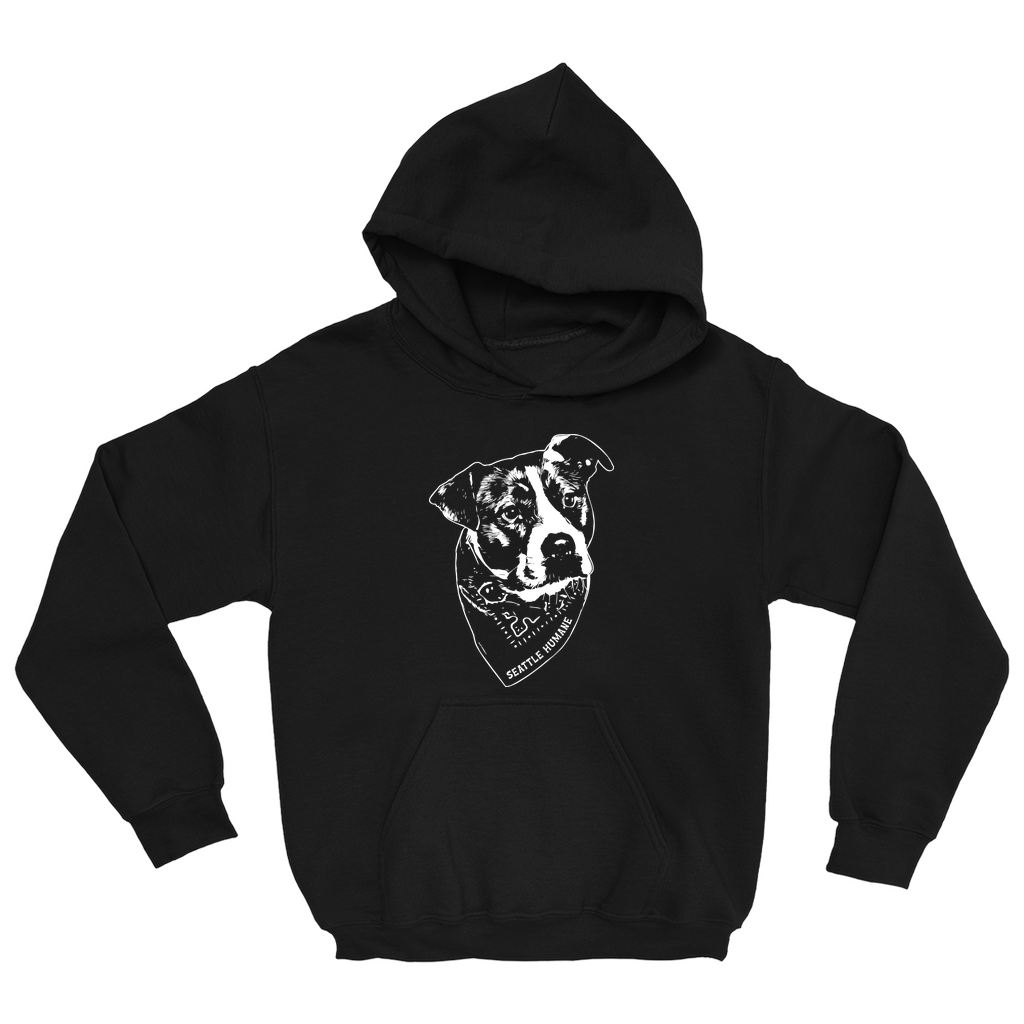 Youth Bandana Dog Hoodie