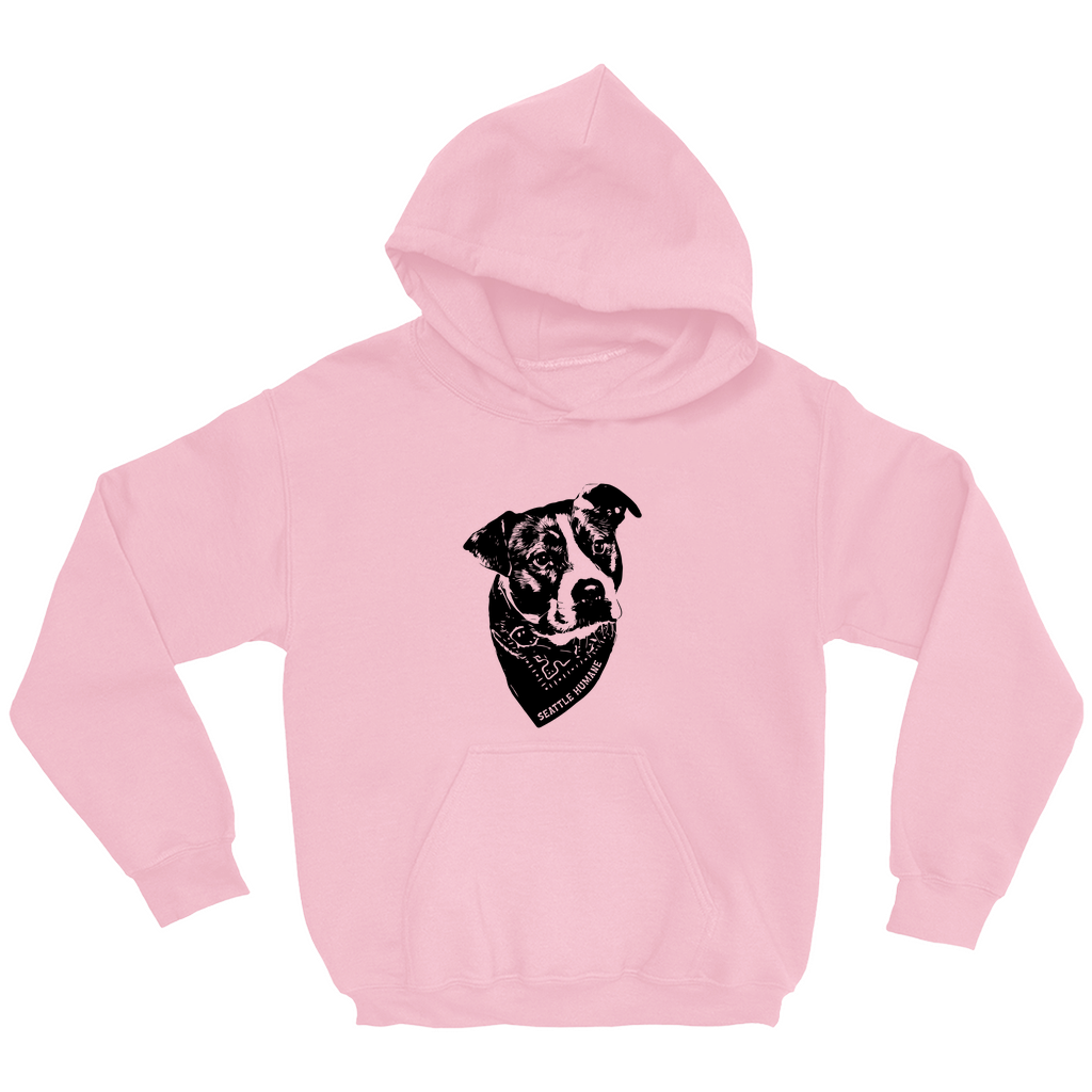 Youth Bandana Dog Hoodie