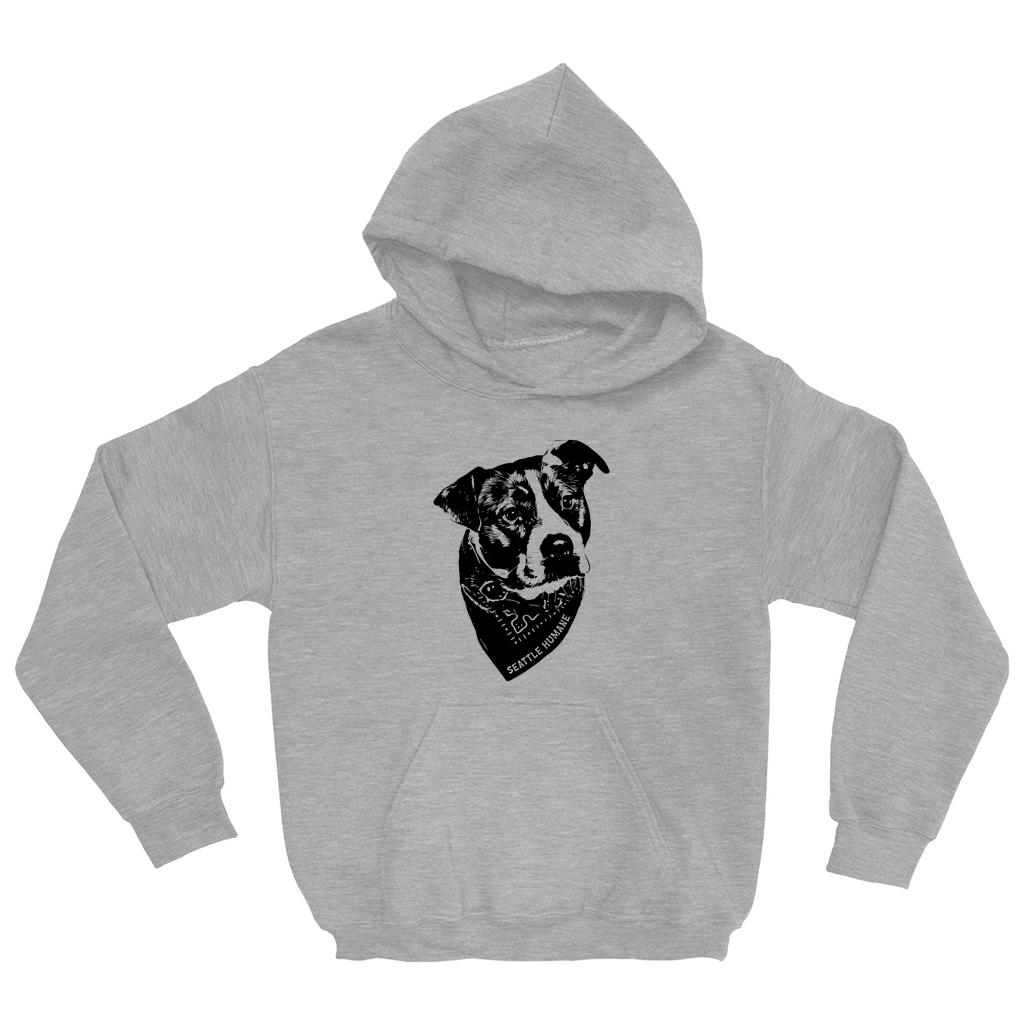 Youth Bandana Dog Hoodie