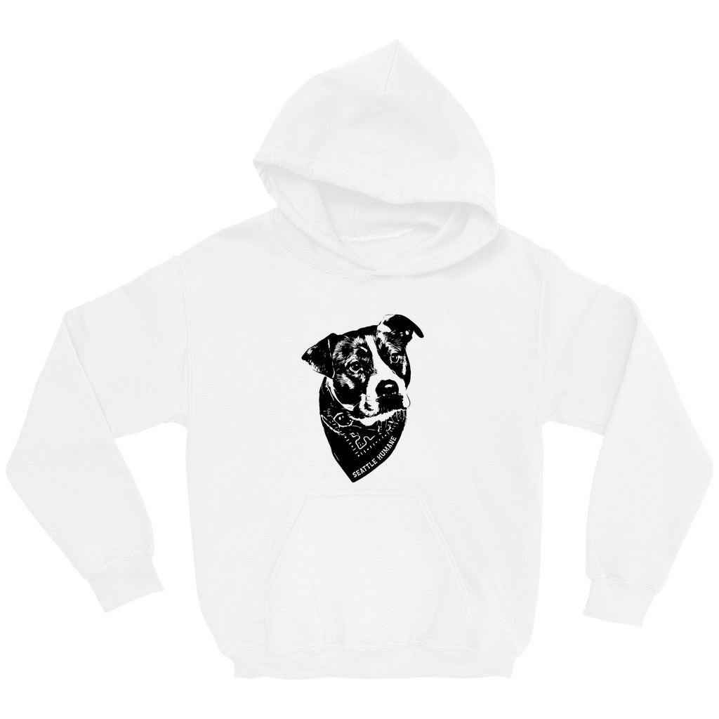 Youth Bandana Dog Hoodie