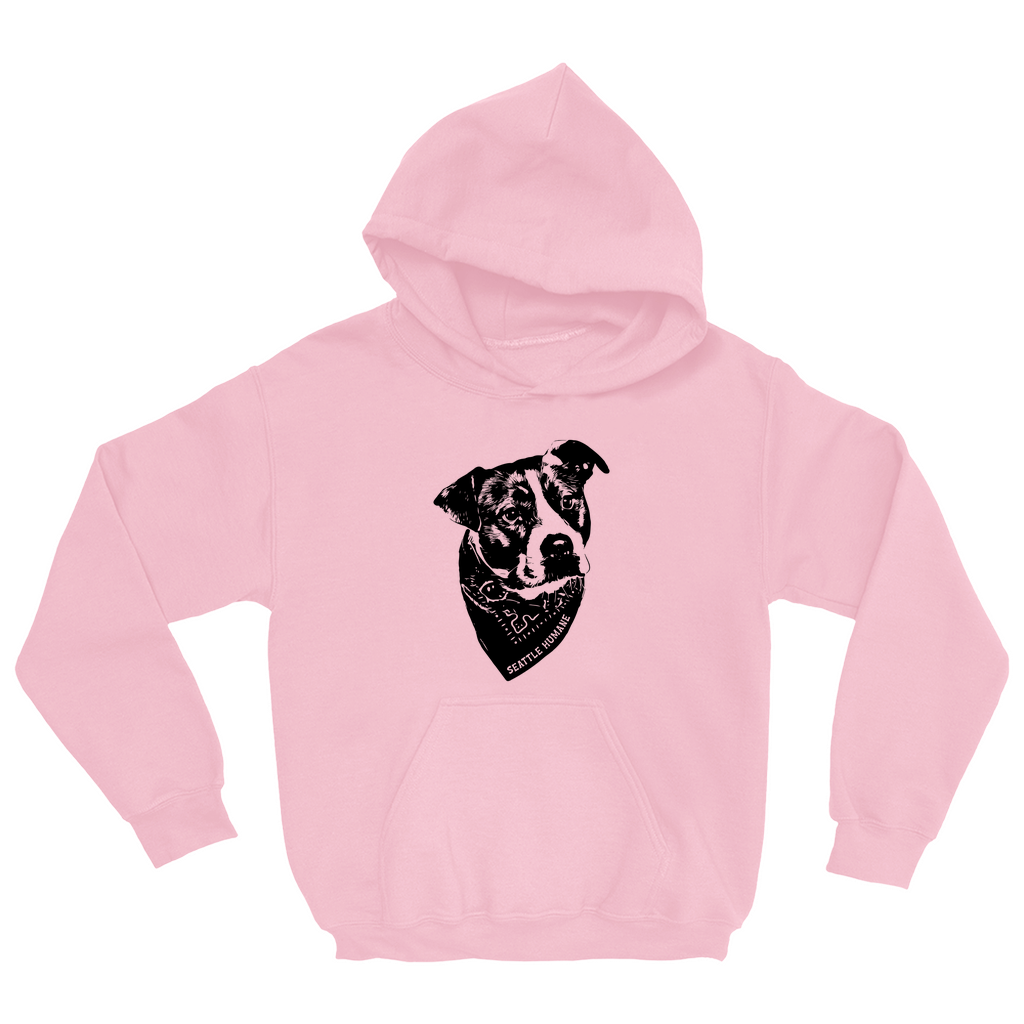 Youth Bandana Dog Hoodie