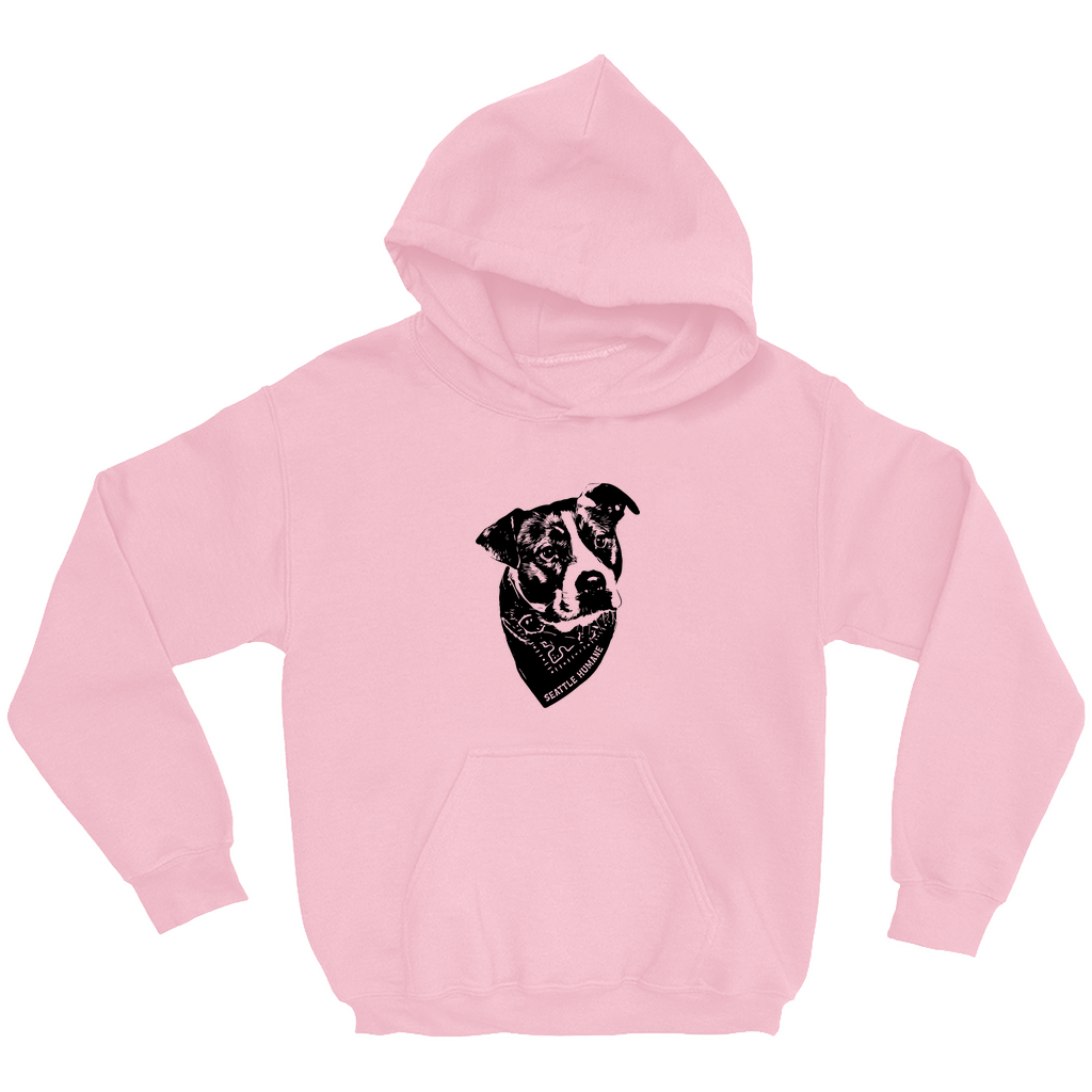 Youth Bandana Dog Hoodie