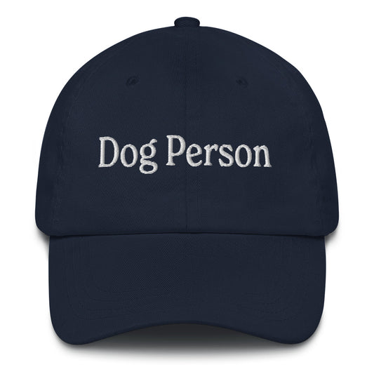 Dog Person Dad Hat