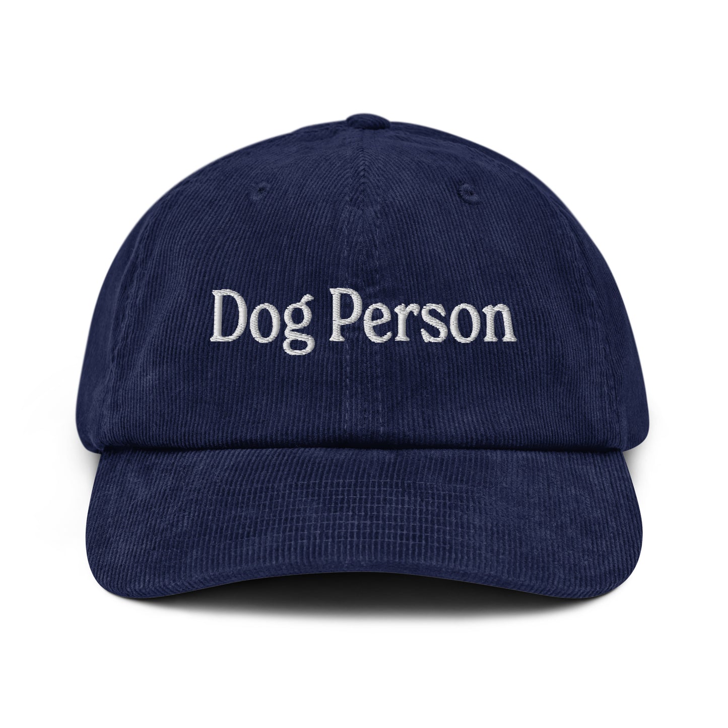 Dog Person Corduroy Hat