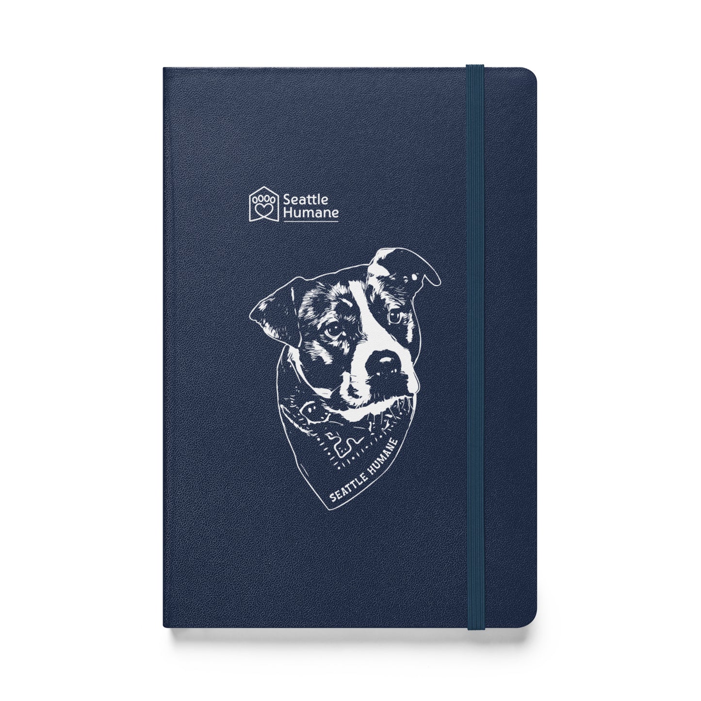 Bandana Dog Hardcover Notebook