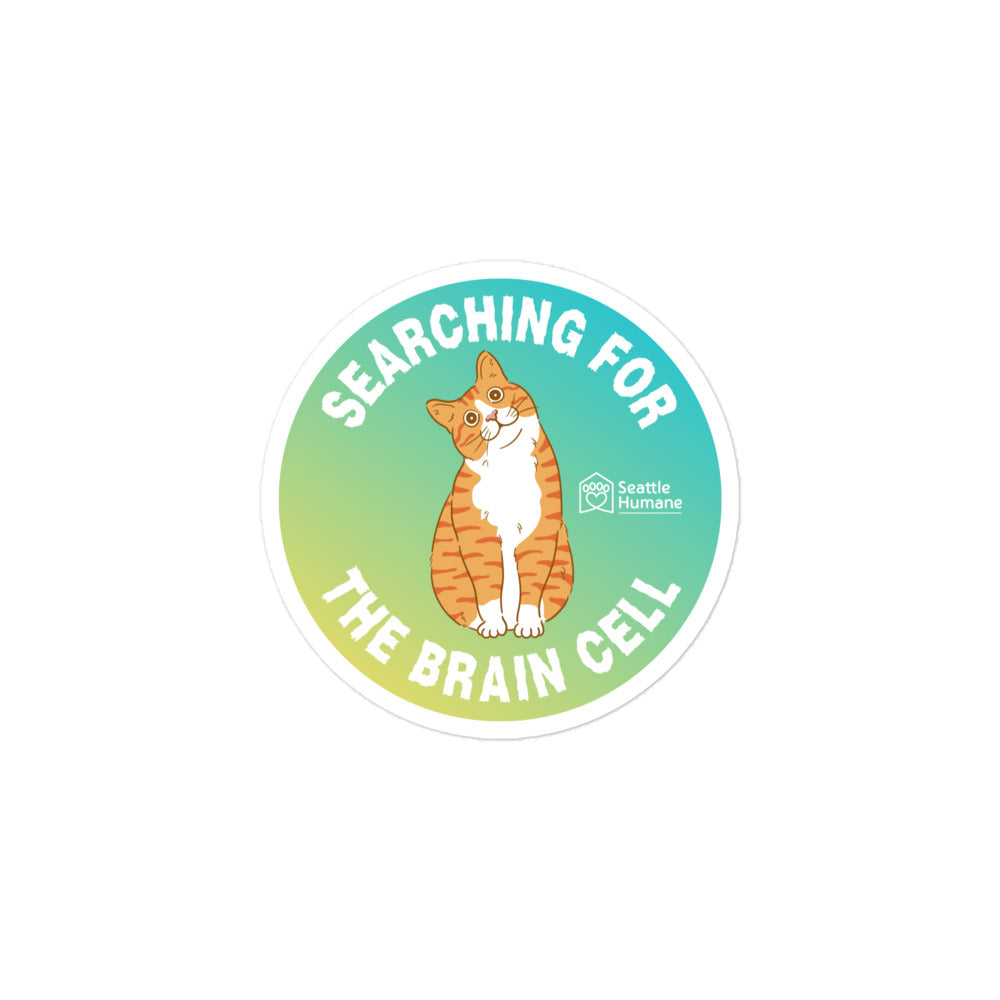 Searching for the Brain Cell Sticker