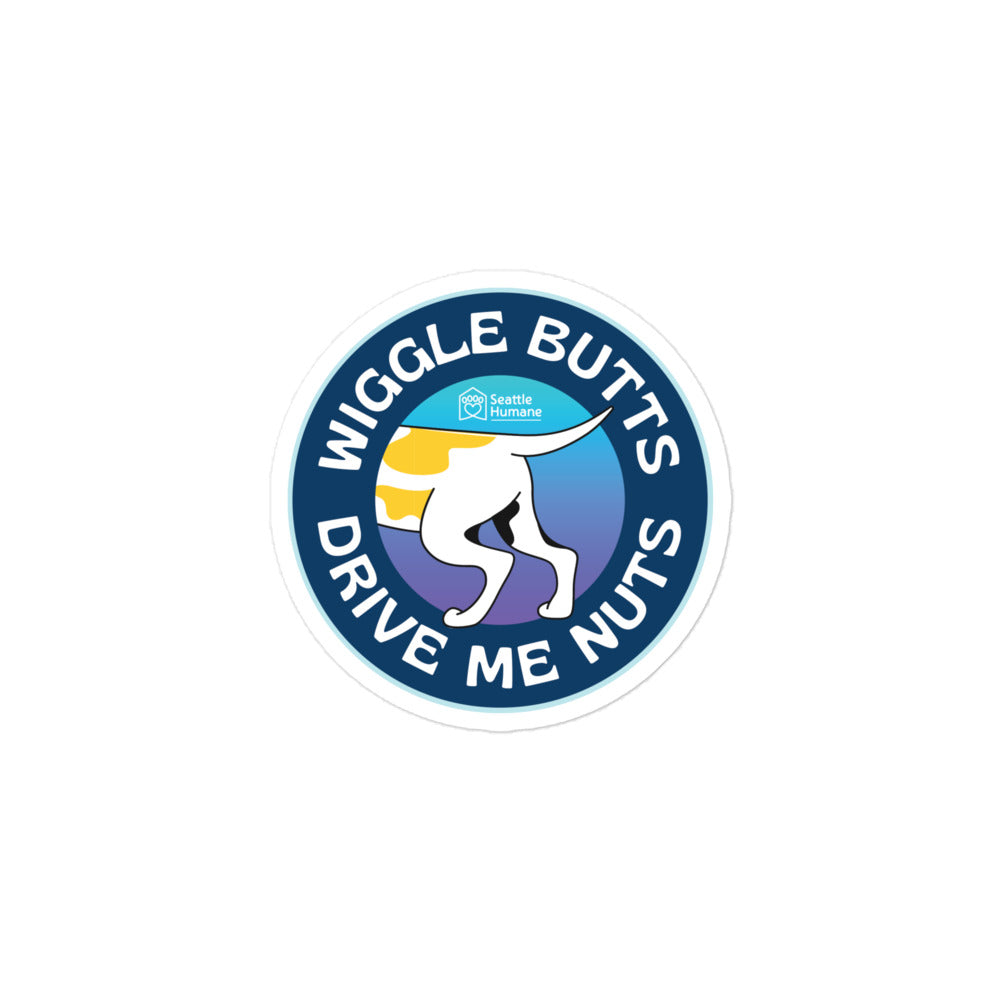 Drive Me Nuts Sticker