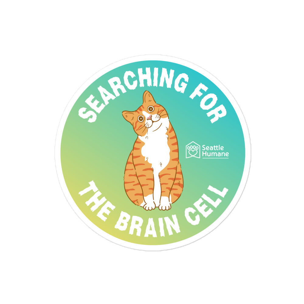 Searching for the Brain Cell Sticker