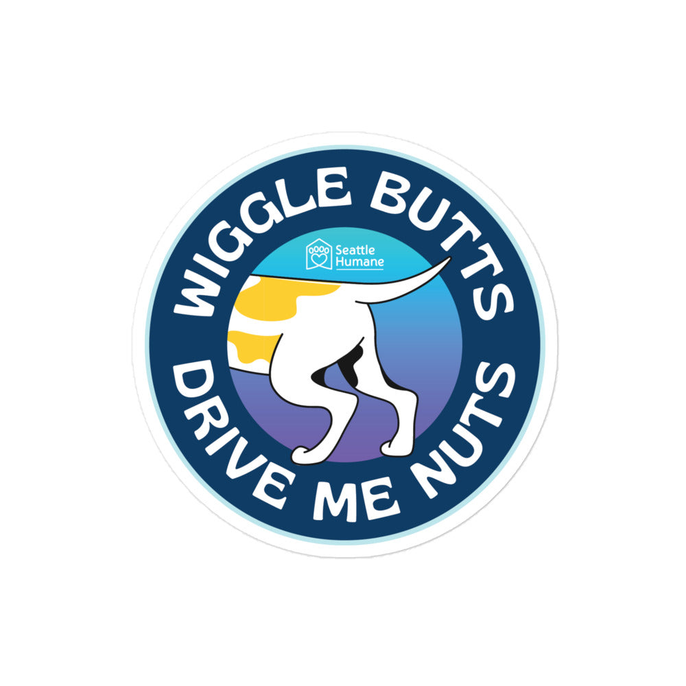 Drive Me Nuts Sticker