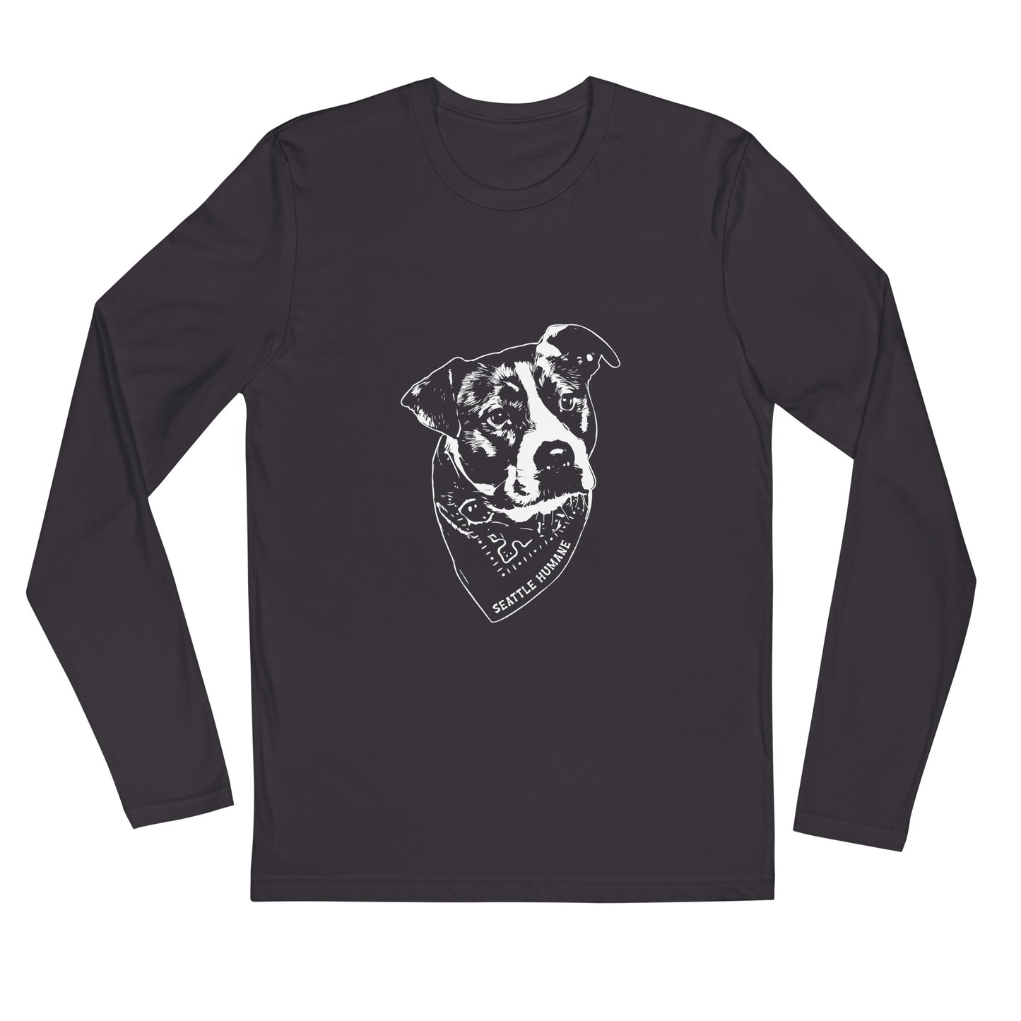 Bandana Dog Men's Long Sleeve