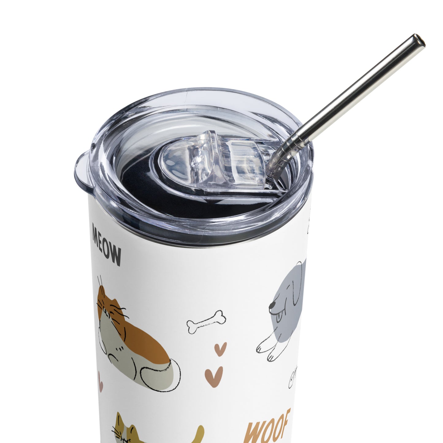 Cats & Dogs Stainless Steel Tumbler