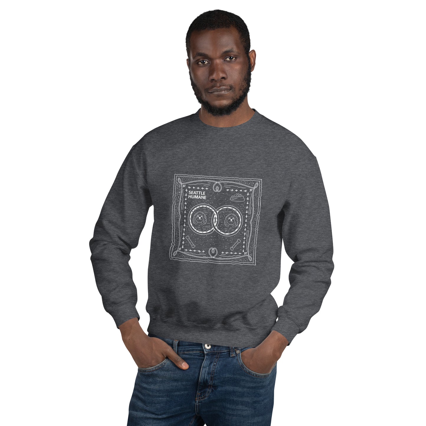 Western Dog Unisex Sweatshirt