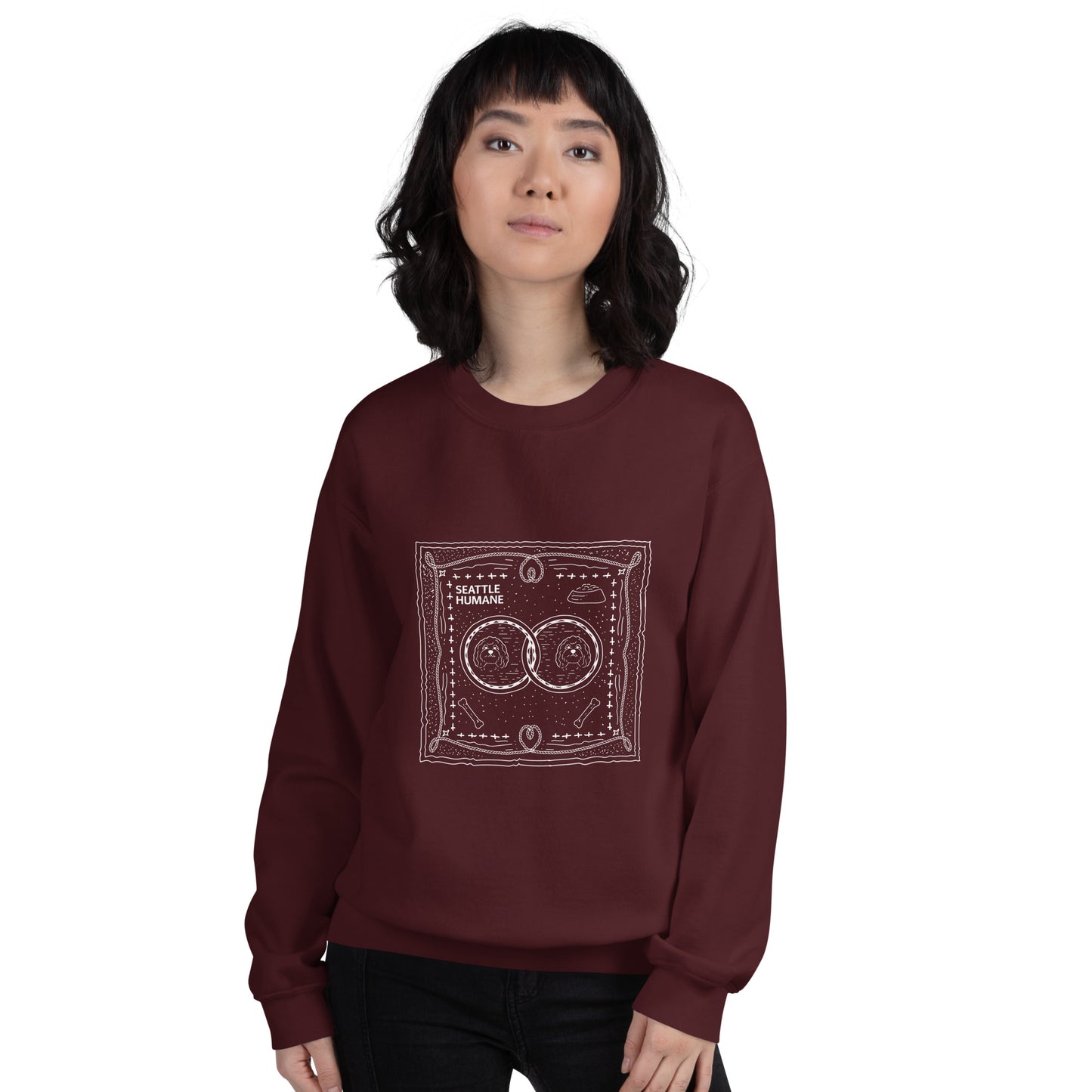 Western Dog Unisex Sweatshirt