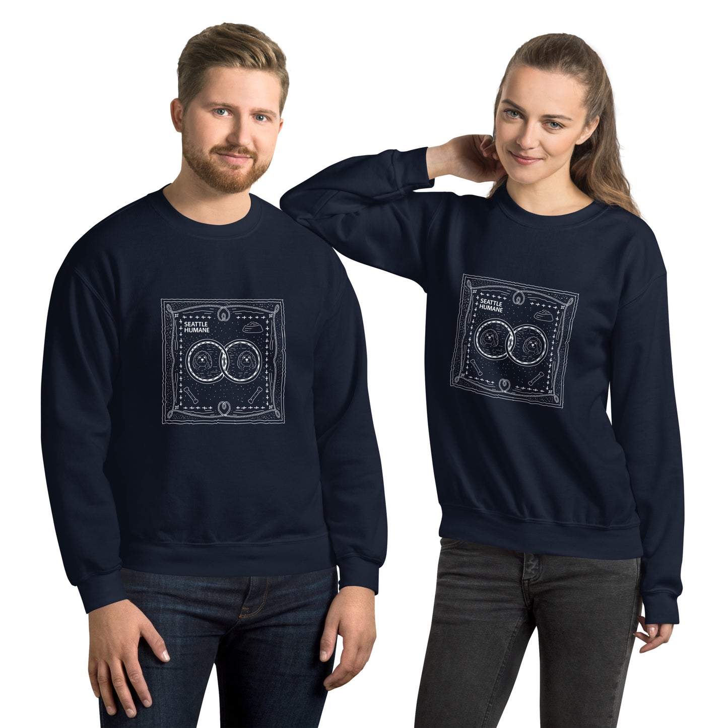 Western Dog Unisex Sweatshirt