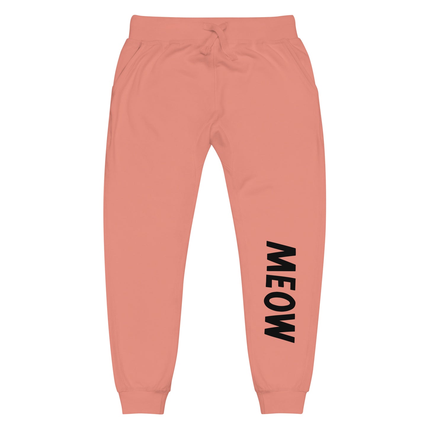 Meow Unisex Fleece Sweatpants