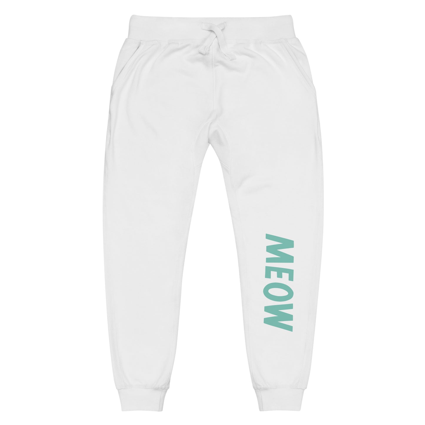 Meow Unisex Fleece Sweatpants