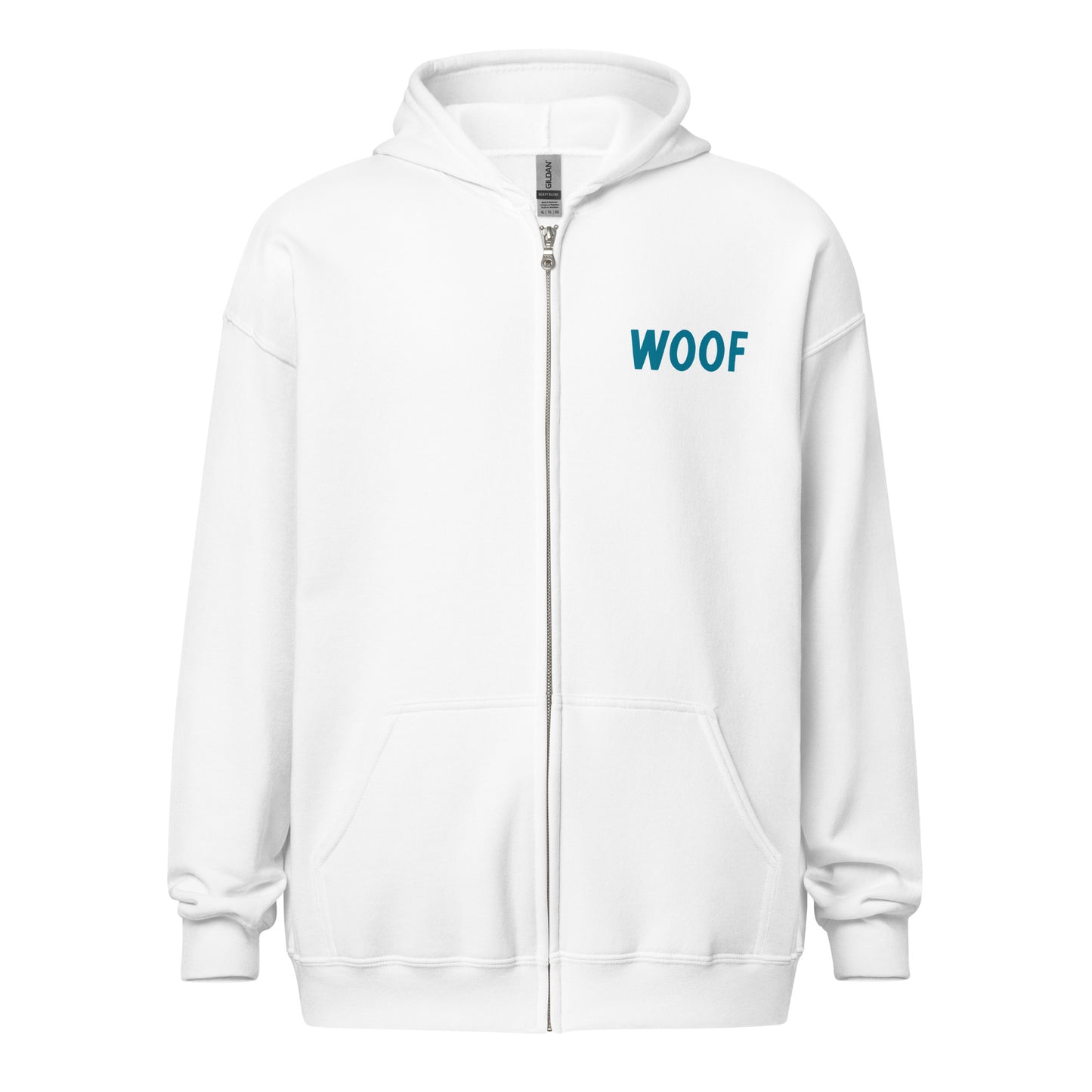 Woof Unisex Zip Hoodie