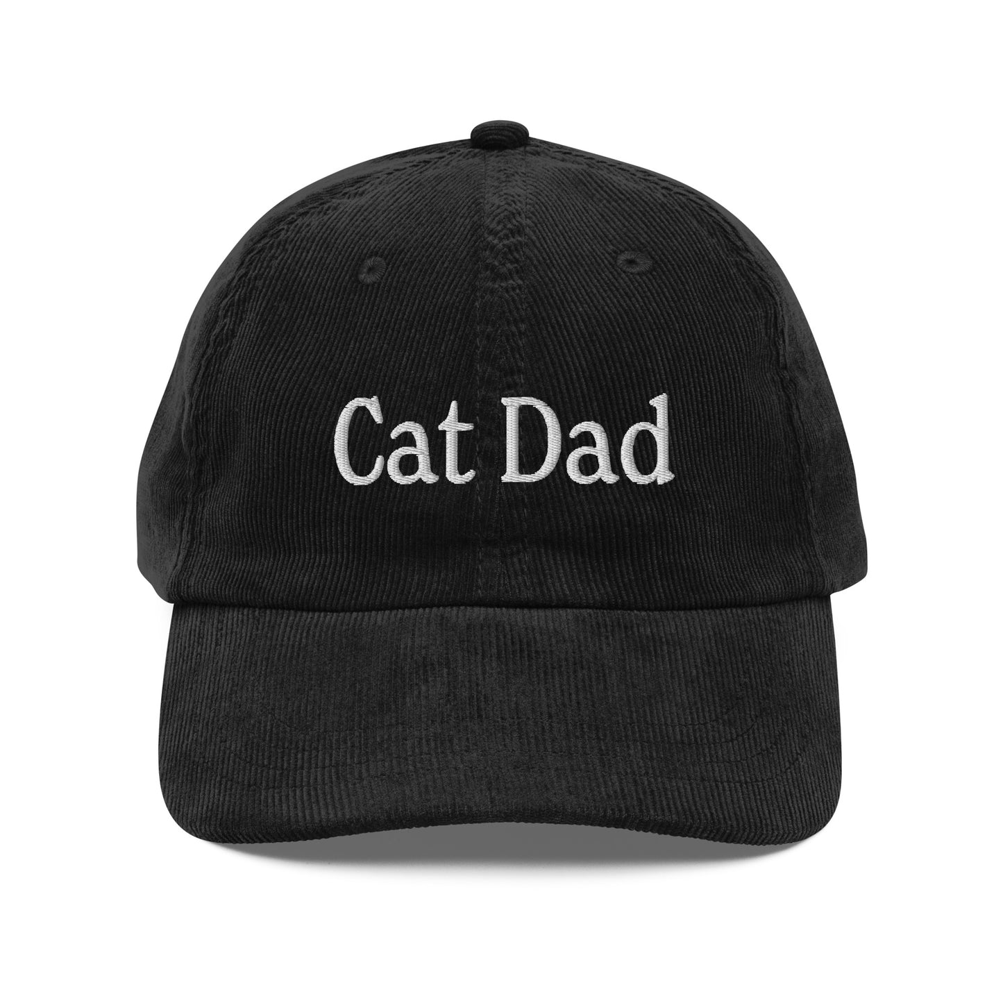 Cat Dad Corduroy Hat
