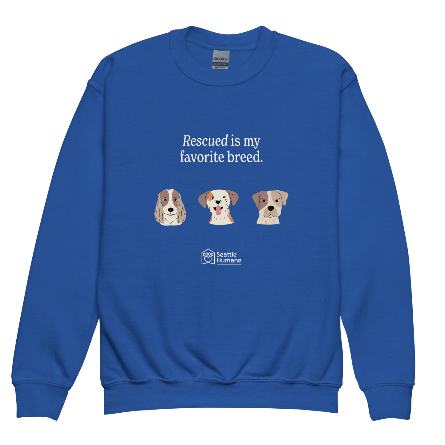 Youth Rescued Crewneck Sweatshirt