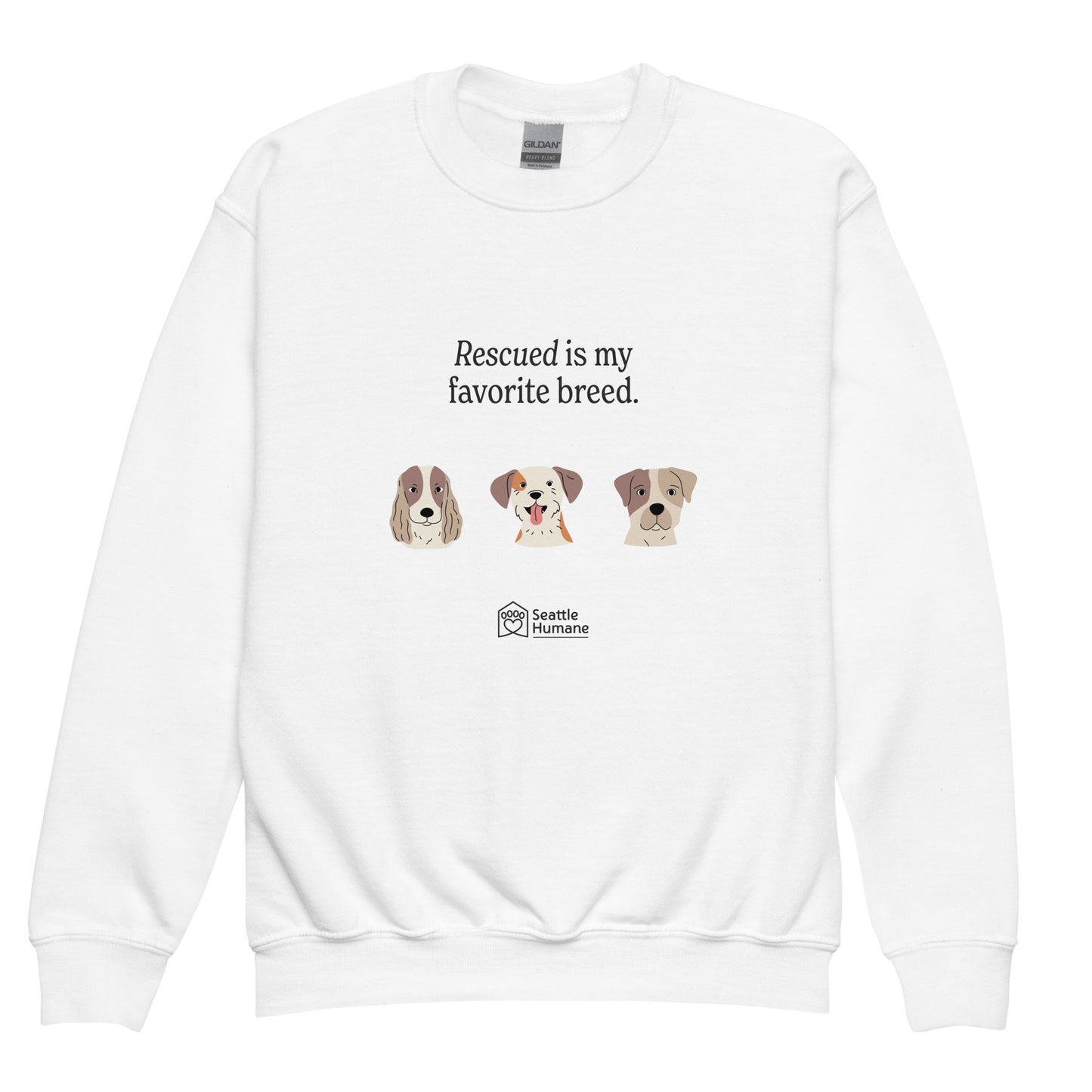 Youth Rescued Crewneck Sweatshirt